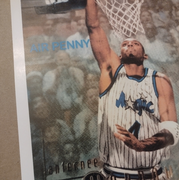 BRAND NEW!💯AIR PENNY HARDAWAY OLD SCHOOL 8.5x11 ORLANDO MAGIC NBA GLOSSY POSTER - Picture 4 of 8